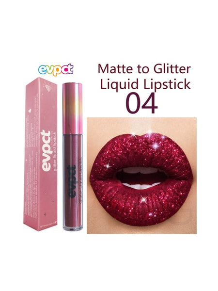 Shimmer Diamond Glitter Moisturizing Velvet Waterproof Matte Lipstick