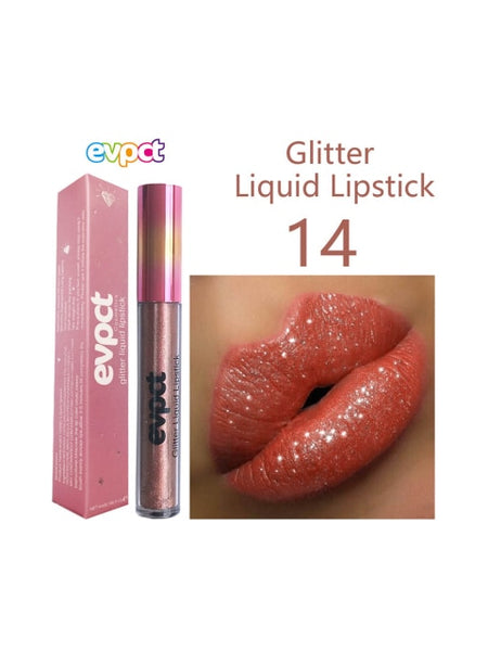 Shimmer Diamond Glitter Moisturizing Velvet Waterproof Matte Lipstick