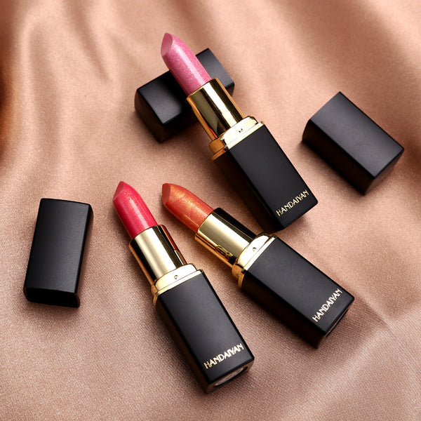 Waterproof Mermaid Nude Shimmer Velvet Lipstick