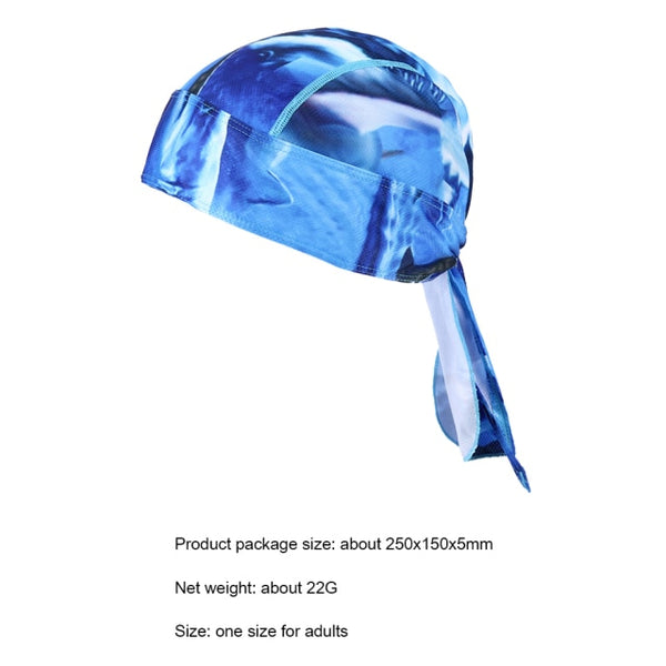 New 2021 Men Printed Sports Cap/Headscarf: Fishing,Cycling, Running, Etc.